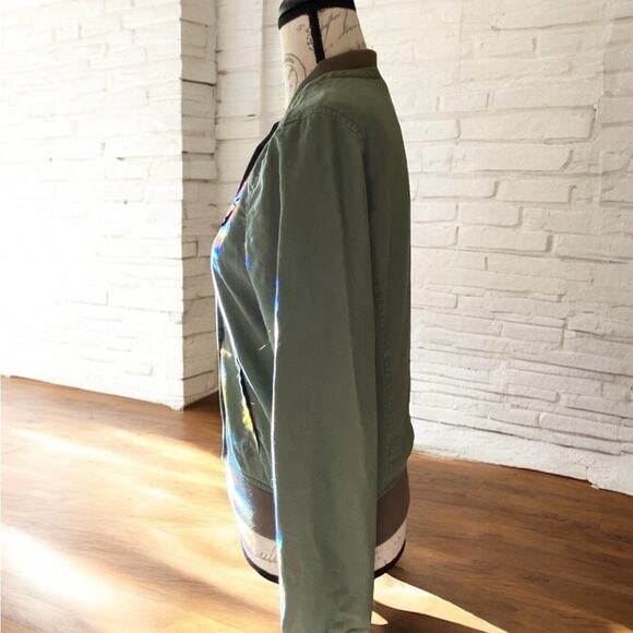 Bethany Mota Army Jacket S - Picture 2 of 12